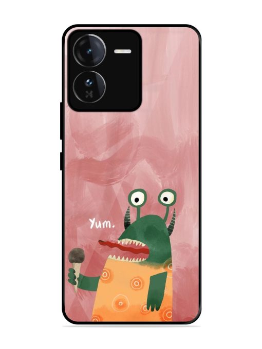 Hungry Monster Glossy Soft Edge Case for Iqoo Z9 (5G) Chachhi