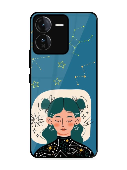 Cosmic Daydreamer Glossy Soft Edge Case for Iqoo Z9 (5G) Chachhi