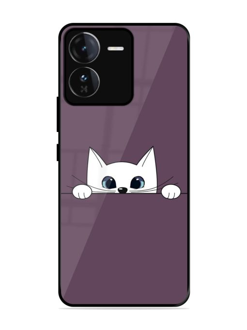 Peek-A-Boo Kitty Glossy Soft Edge Case for Iqoo Z9 (5G) Chachhi