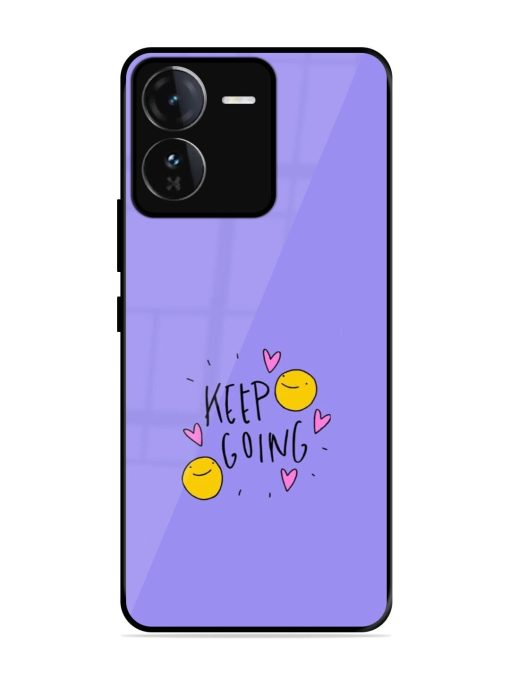 Smiling Through It All Glossy Soft Edge Case for Iqoo Z9 (5G) Chachhi