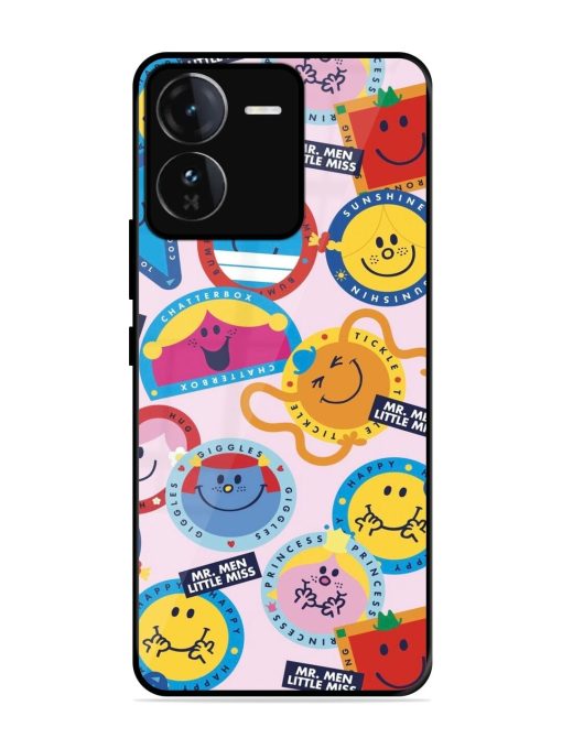 Whimsical Mr. Men & Little Miss Glossy Soft Edge Case for Iqoo Z9 (5G) Chachhi