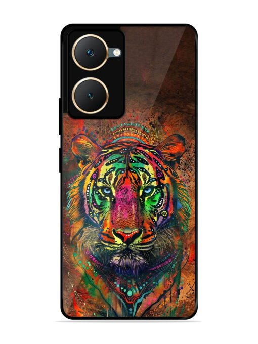 Cosmic Tiger Glossy Soft Edge Case for Iqoo Z9 Lite (5G) Chachhi