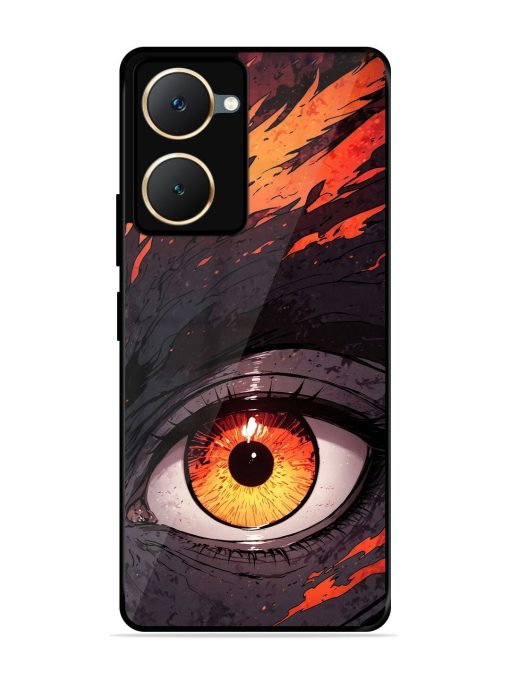 Inferno Gaze Glossy Soft Edge Case for Iqoo Z9 Lite (5G) Chachhi