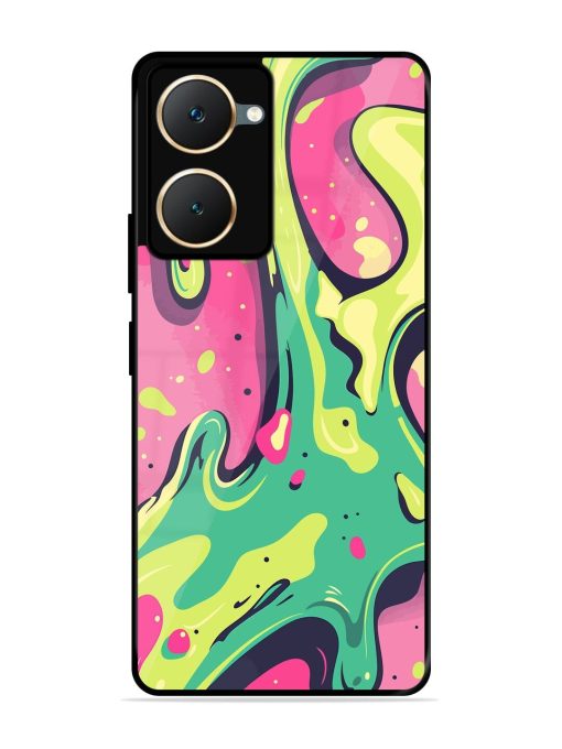 Gooey Grooves Glossy Soft Edge Case for Iqoo Z9 Lite (5G) Chachhi