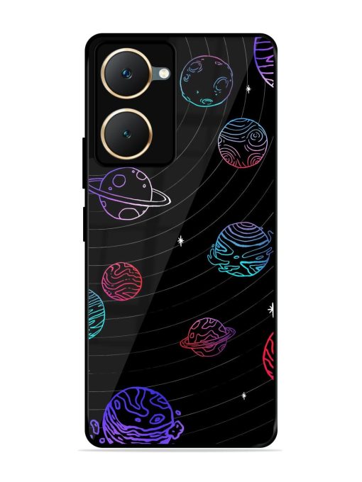 Cosmic Ballet Glossy Soft Edge Case for Iqoo Z9 Lite (5G) Chachhi