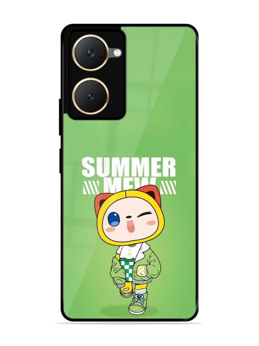 Purrfect Summer Glossy Soft Edge Case for Iqoo Z9 Lite (5G) Chachhi