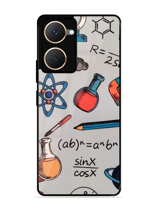 Science Doodle Glossy Soft Edge Case for Iqoo Z9 Lite (5G) Chachhi