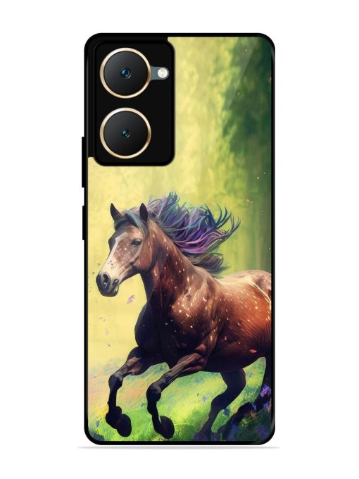 Enchanted Gallop Glossy Soft Edge Case for Iqoo Z9 Lite (5G) Chachhi