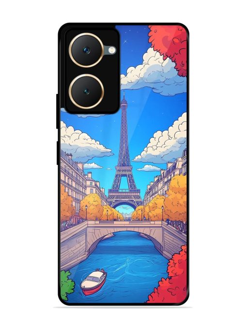 Parisian Panorama Glossy Soft Edge Case for Iqoo Z9 Lite (5G) Chachhi