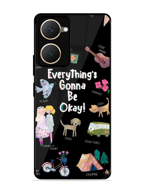 Everything'S Gonna Be Okay Glossy Soft Edge Case for Iqoo Z9 Lite (5G) Chachhi