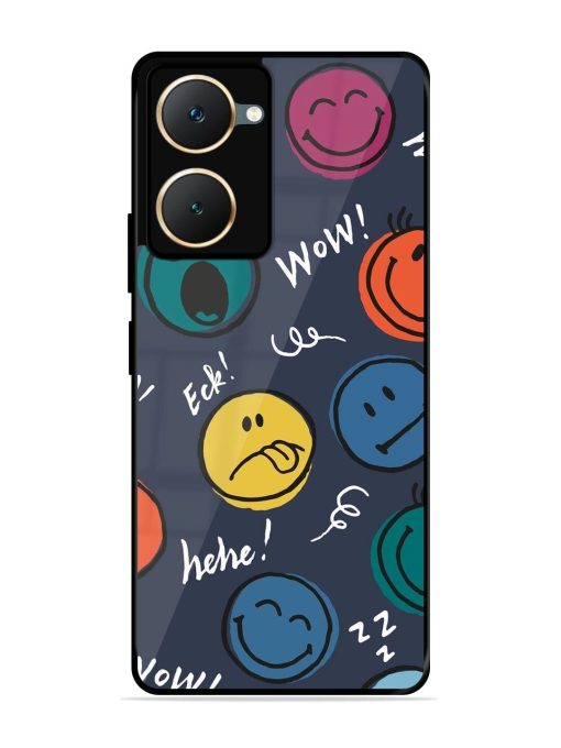 Emoticon Parade Glossy Soft Edge Case for Iqoo Z9 Lite (5G) Chachhi