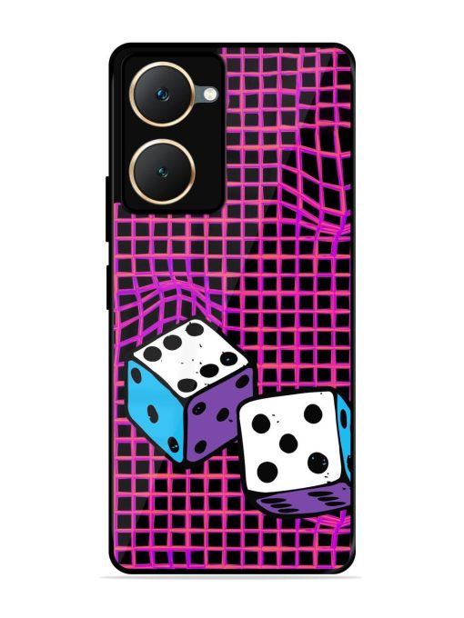 Glitched Dice Glossy Soft Edge Case for Iqoo Z9 Lite (5G) Chachhi