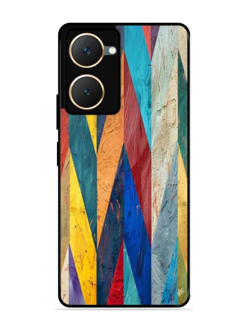 Abstract Tapestry Glossy Soft Edge Case for Iqoo Z9 Lite (5G) Chachhi