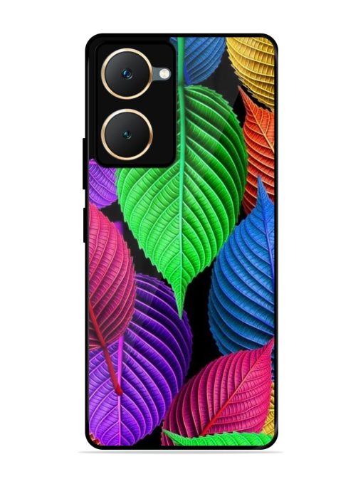 Rainbow Leaf Symphony Glossy Soft Edge Case for Iqoo Z9 Lite (5G) Chachhi