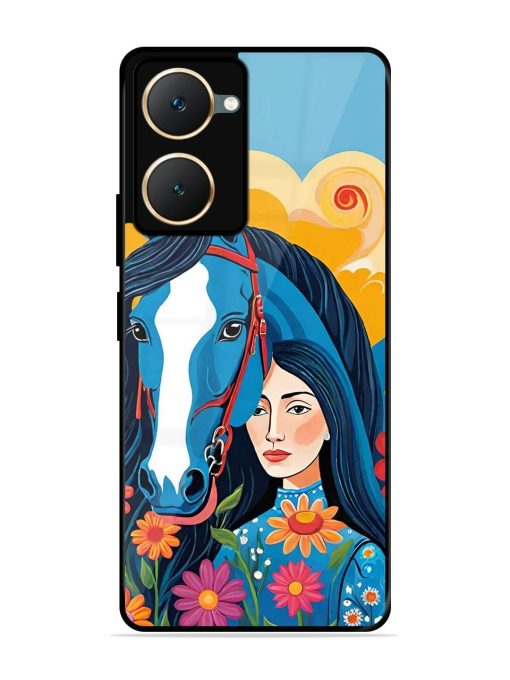 Equine Enchantment Glossy Soft Edge Case for Iqoo Z9 Lite (5G) Chachhi