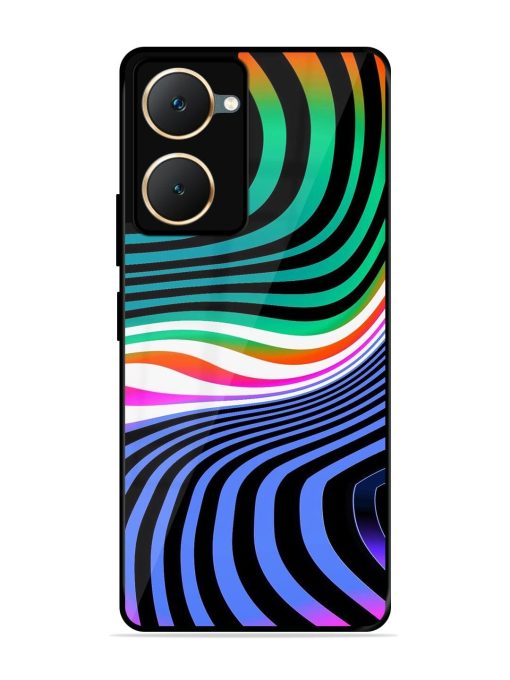 Psychedelic Waves Glossy Soft Edge Case for Iqoo Z9 Lite (5G) Chachhi