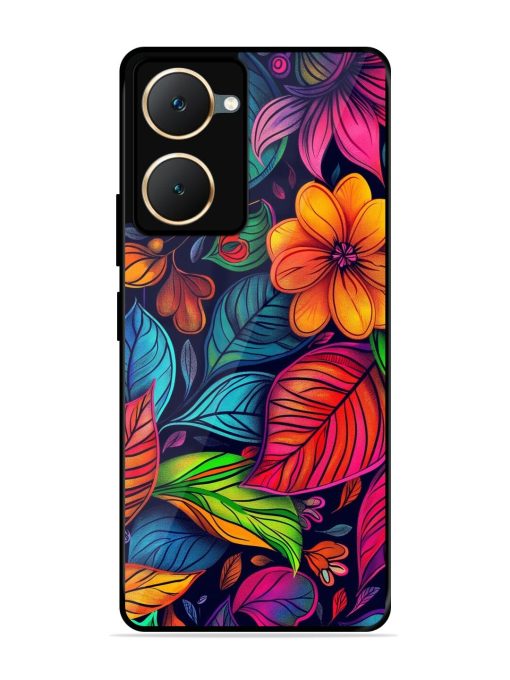 Rainbow Of Blooms Glossy Soft Edge Case for Iqoo Z9 Lite (5G) Chachhi