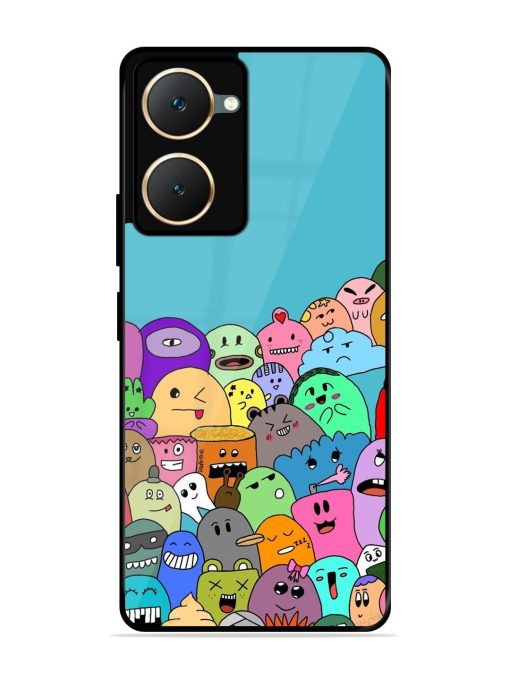 Monster Mash Glossy Soft Edge Case for Iqoo Z9 Lite (5G)