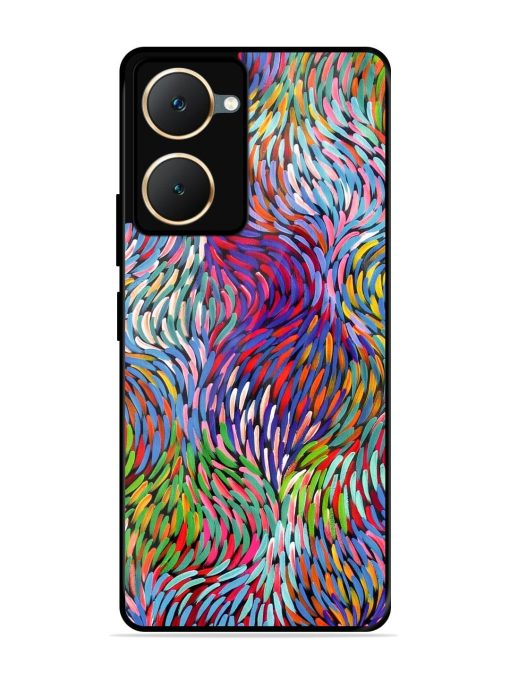 Vibrant Waves Glossy Soft Edge Case for Iqoo Z9 Lite (5G) Chachhi