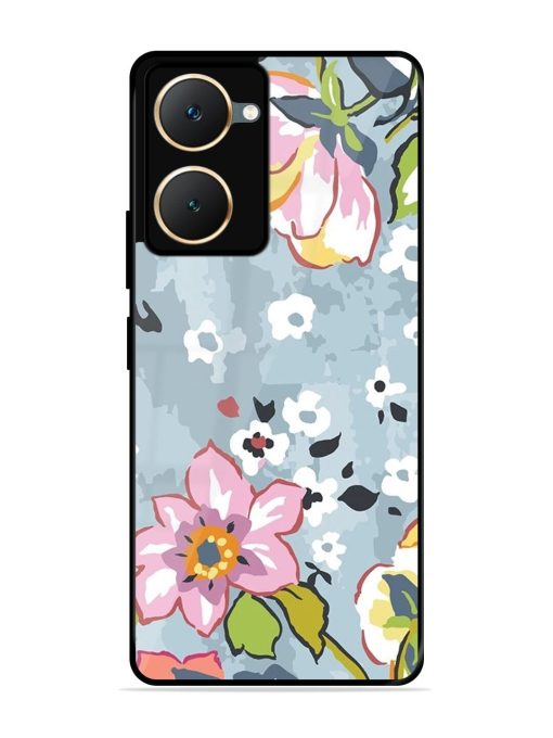 Floral Fantasy Glossy Soft Edge Case for Iqoo Z9 Lite (5G) Chachhi