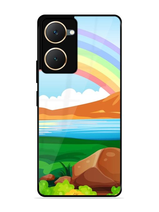 Rainbow Over The Lake Glossy Soft Edge Case for Iqoo Z9 Lite (5G) Chachhi