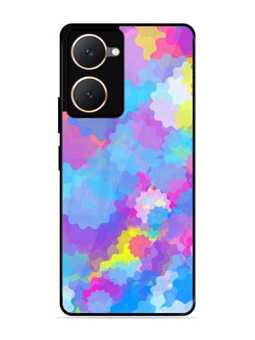 Psychedelic Cloud Burst Glossy Soft Edge Case for Iqoo Z9 Lite (5G) Chachhi