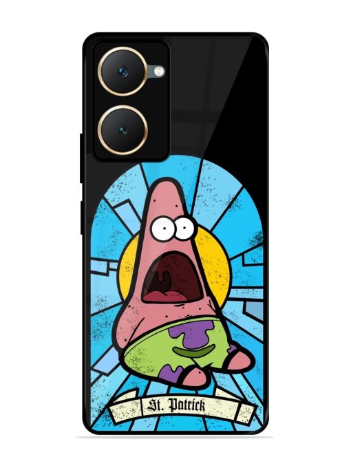 St. Patrick'S Day Stained Glass Patrick Star Glossy Soft Edge Case for Iqoo Z9 Lite (5G) Chachhi