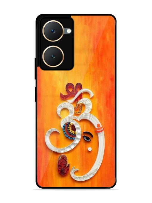 Ganesha In Quilling Art Glossy Soft Edge Case for Iqoo Z9 Lite (5G) Chachhi