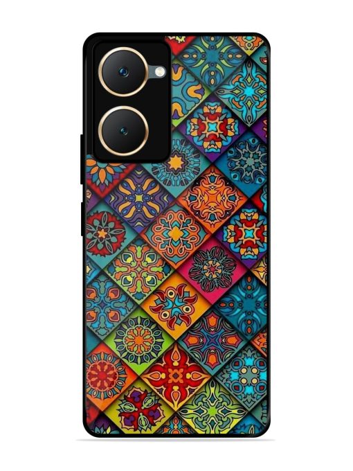 Patchwork Mandala Mosaic Glossy Soft Edge Case for Iqoo Z9 Lite (5G) Chachhi