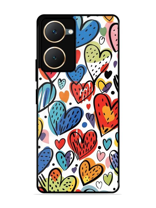 Heartfelt Harmony Glossy Soft Edge Case for Iqoo Z9 Lite (5G) Chachhi