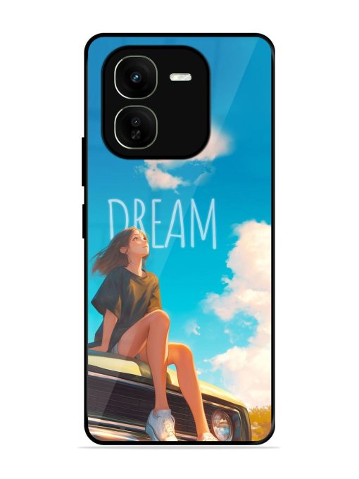 Girly Dream Art Glossy Soft Edge Case for Iqoo Z9X (5G) Chachhi