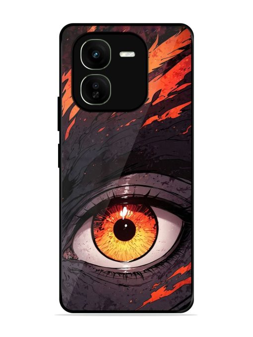 Inferno Gaze Glossy Soft Edge Case for Iqoo Z9X (5G) Chachhi