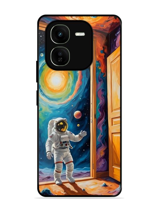 Artistic Space Glossy Soft Edge Case for Iqoo Z9X (5G) Chachhi