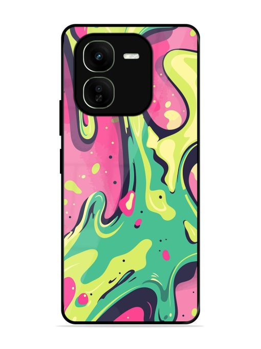 Gooey Grooves Glossy Soft Edge Case for Iqoo Z9X (5G) Chachhi