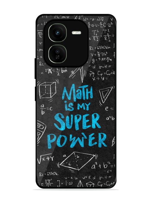 Math Magic Glossy Soft Edge Case for Iqoo Z9X (5G) Chachhi