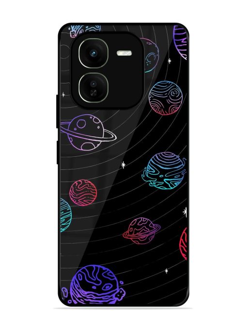 Cosmic Ballet Glossy Soft Edge Case for Iqoo Z9X (5G) Chachhi