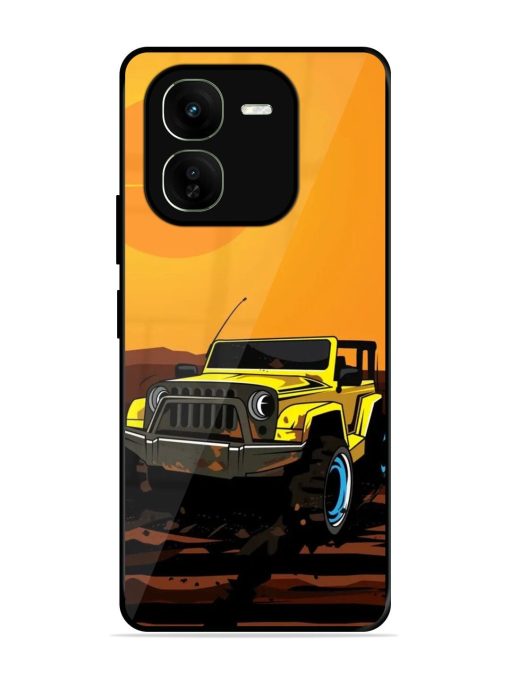 Sunset Cruise Glossy Soft Edge Case for Iqoo Z9X (5G) Chachhi