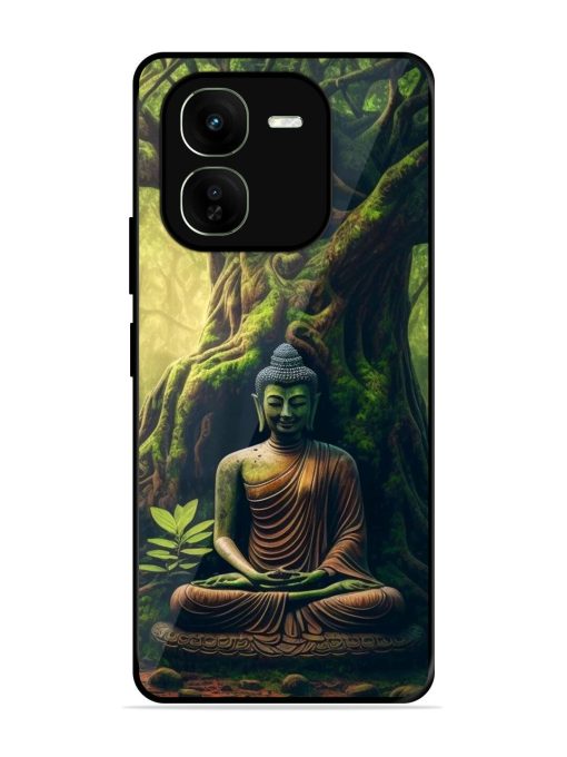 Green Buddha Art Glossy Soft Edge Case for Iqoo Z9X (5G) Chachhi