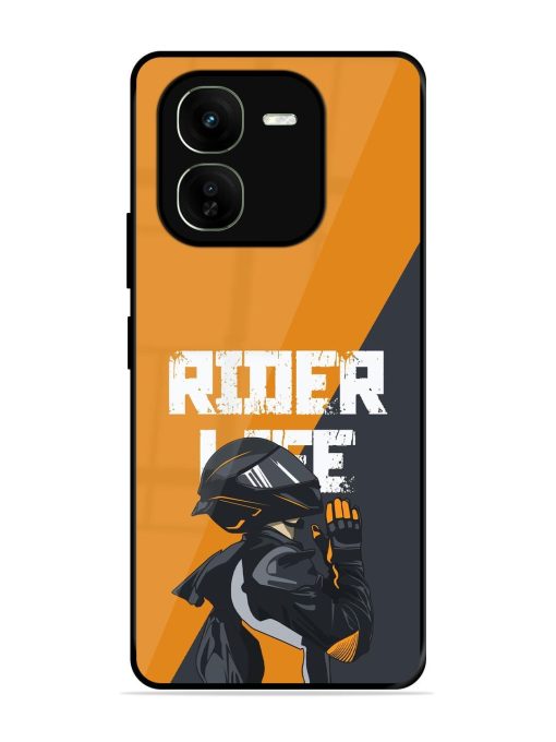 Ride Never Ends Glossy Soft Edge Case for Iqoo Z9X (5G) Chachhi