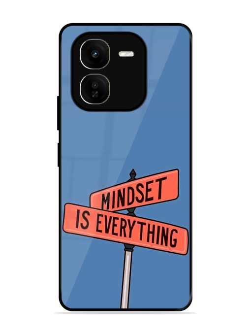 Mindset Matters Glossy Soft Edge Case for Iqoo Z9X (5G) Chachhi