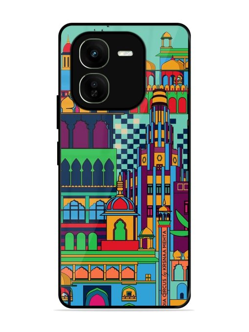 Indian Tapestry Glossy Soft Edge Case for Iqoo Z9X (5G) Chachhi