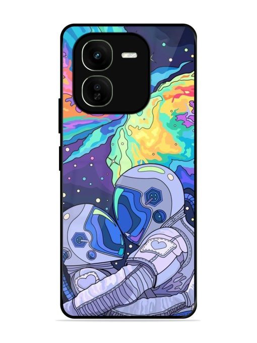 Cosmic Love Glossy Soft Edge Case for Iqoo Z9X (5G) Chachhi