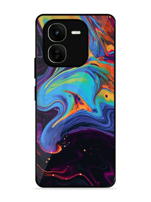 Liquid Dreamscape Glossy Soft Edge Case for Iqoo Z9X (5G) Chachhi