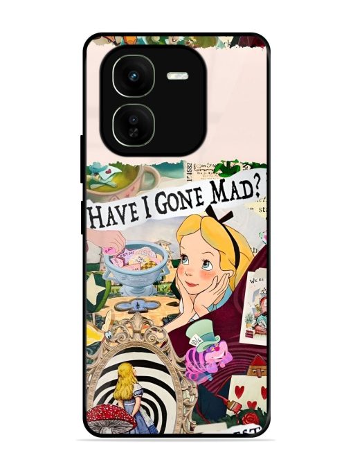 Mad Hatter'S Collage Glossy Soft Edge Case for Iqoo Z9X (5G) Chachhi