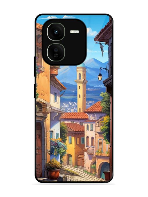 Tuscan Twilight Glossy Soft Edge Case for Iqoo Z9X (5G) Chachhi