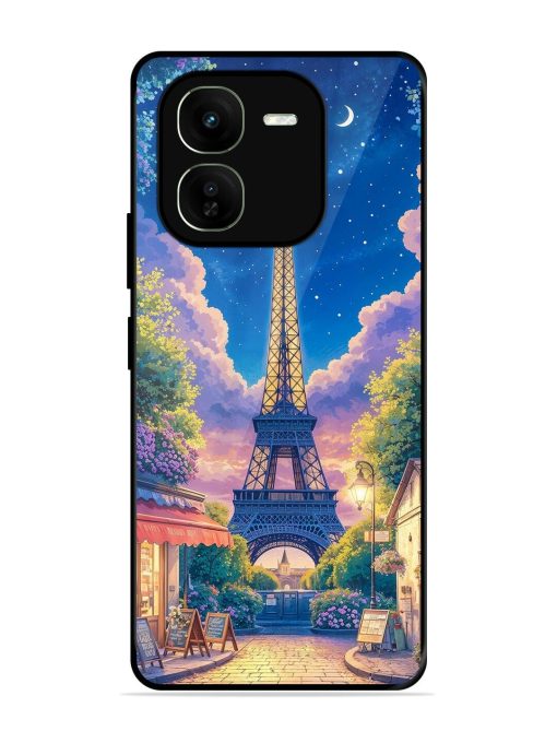 Twilight In Paris Glossy Soft Edge Case for Iqoo Z9X (5G) Chachhi