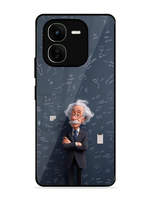 Albert Einstein Glossy Soft Edge Case for Iqoo Z9X (5G) Chachhi