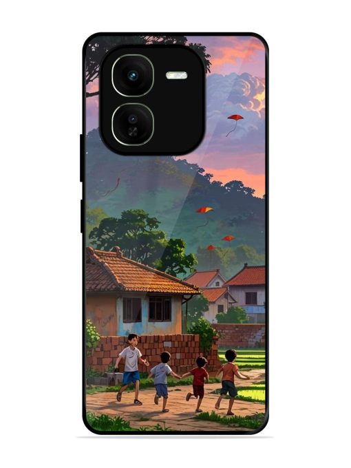 Sunset Play Glossy Soft Edge Case for Iqoo Z9X (5G) Chachhi