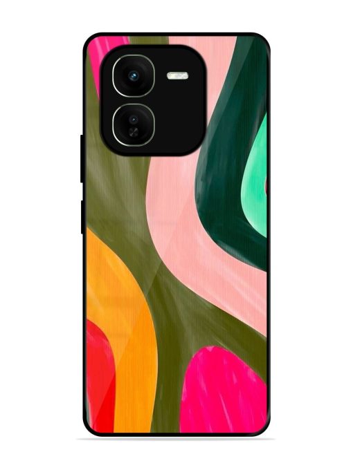 Wavy Wonder Glossy Soft Edge Case for Iqoo Z9X (5G) Chachhi