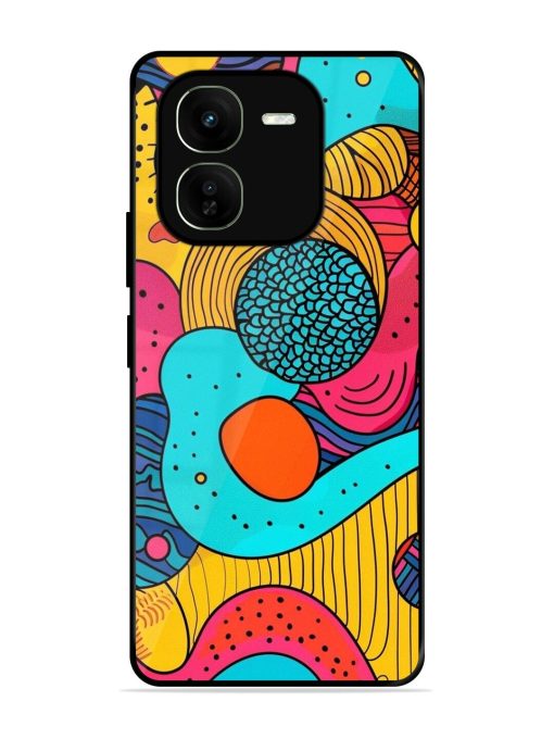 Psychedelic Patterns Glossy Soft Edge Case for Iqoo Z9X (5G) Chachhi